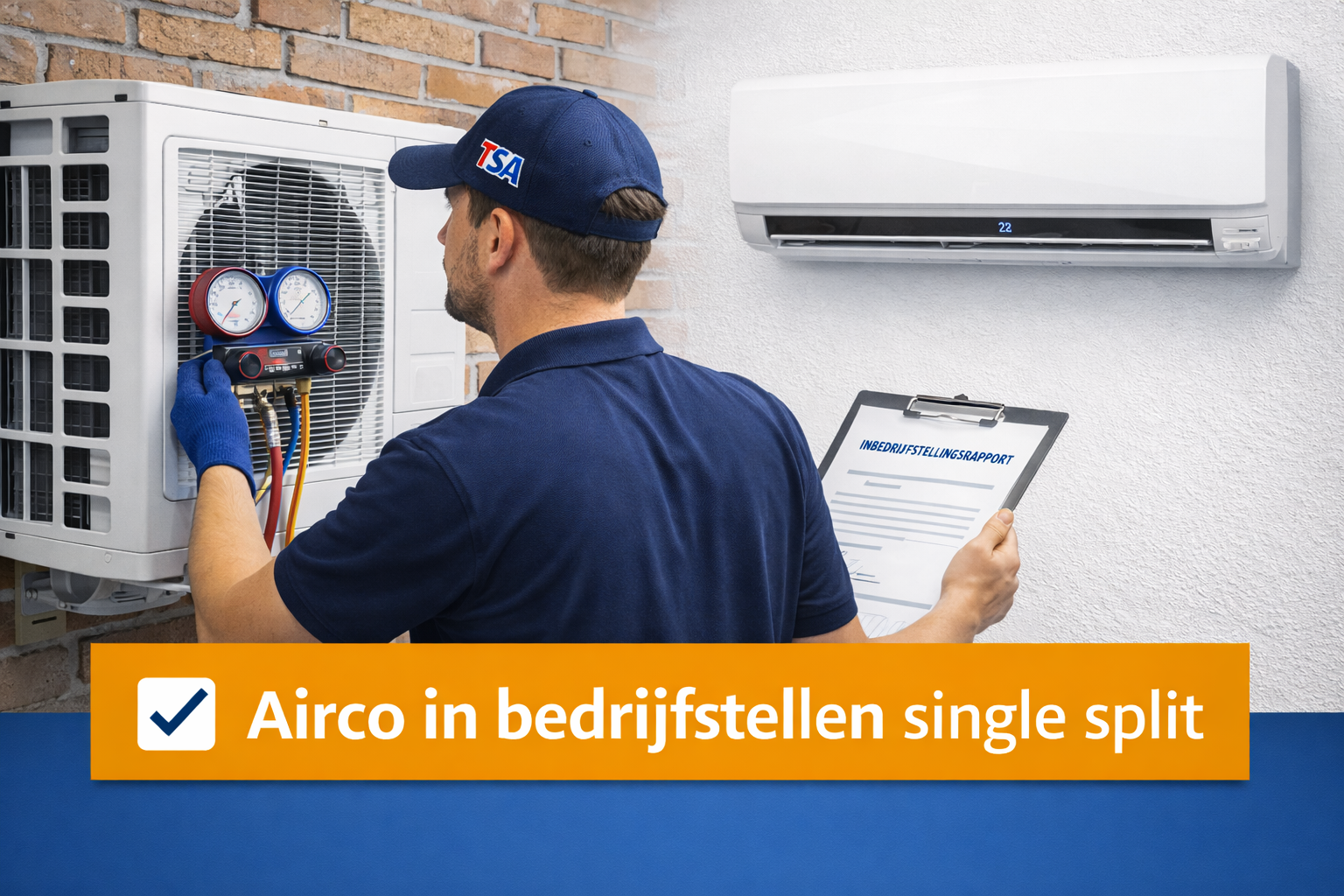 Airco Inbedrijfstelling Single-split